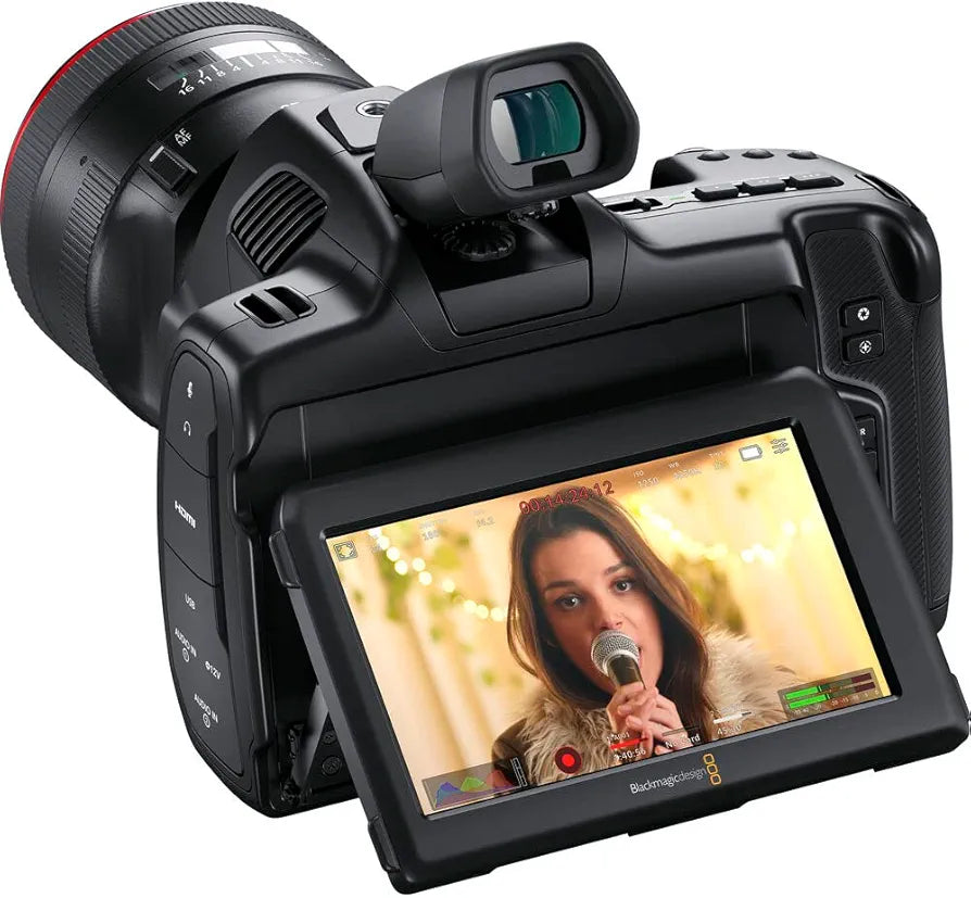 Blackmagic Design Pocket Cinema Camera 6K G2 Bundle with Lexar 64GB Pro SDXC Card and Watson NP-F550 Batteries with Chargers