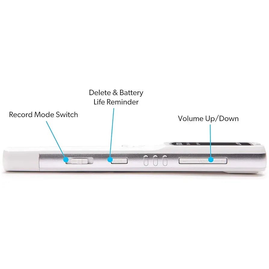 Bluetooth Cell Phone & Conversation Recording Device - 8GB Flash Drive, 20-Hour Battery