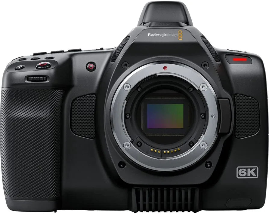Blackmagic Design Pocket Cinema Camera 6K G2 Bundle with Lexar 64GB Pro SDXC Card and Watson NP-F550 Batteries with Chargers