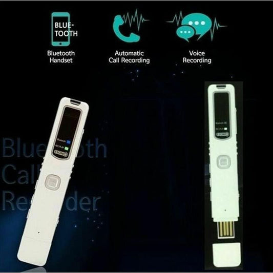 Bluetooth Cell Phone & Conversation Recording Device - 20-Hour Battery