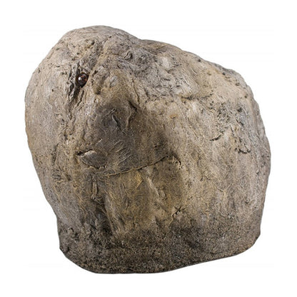 KJB Security SC7000HD Stone Camera Placed Outdoors at Tree Base - Blends with Natural Landscape Rocks