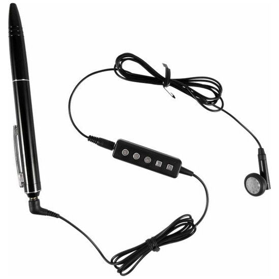 Pen Voice Recorder - remote and earphone