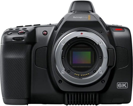 Blackmagic Design Pocket Cinema Camera 6K G2 Bundle with Lexar 64GB Pro SDXC Card and Watson NP-F550 Batteries with Chargers