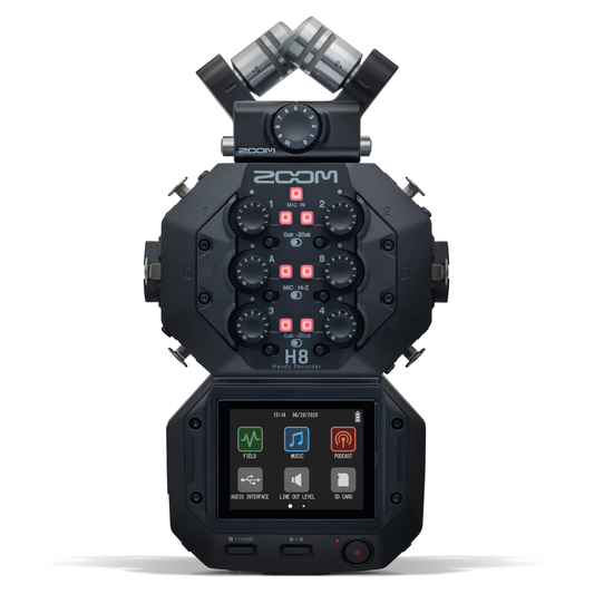 Zoom H8 Portable Handy Recorder: Adaptable Audio for Creators