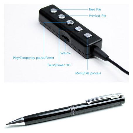 PCM008 Voice Recording Pen Remote Control