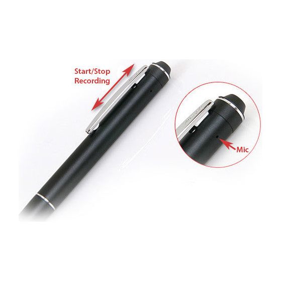 Pen Voice Recorder - pocket clip